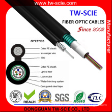 GYXTC8S Aerial Steel Messenger Optical Fiber Cable